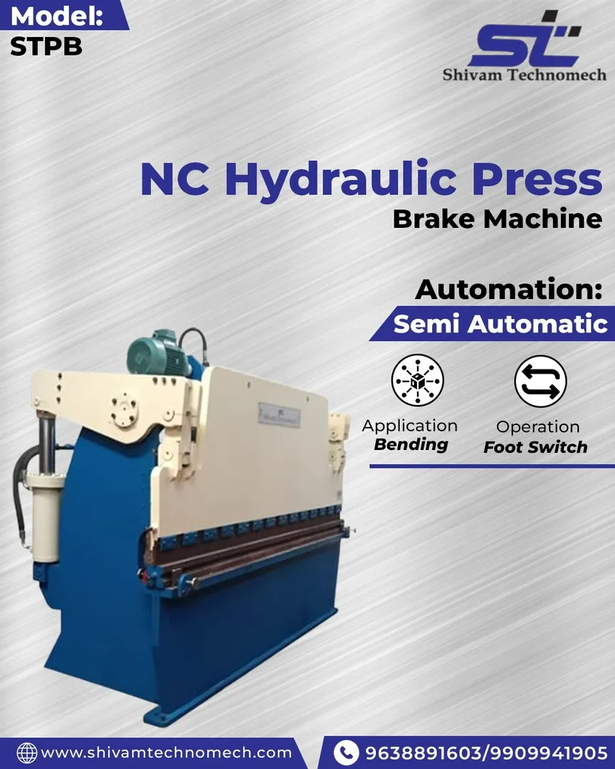 NC Hydraulic Press Brake Machine Manufacturers in India.