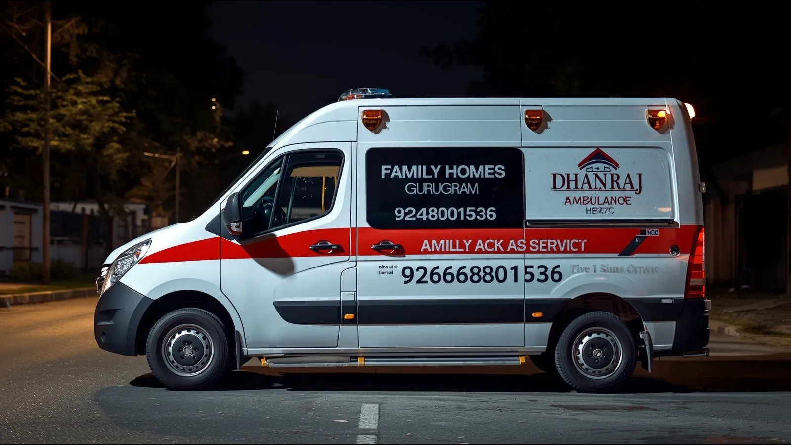 Ambulance services in Pareena Coban Residences Gurugram 24/7