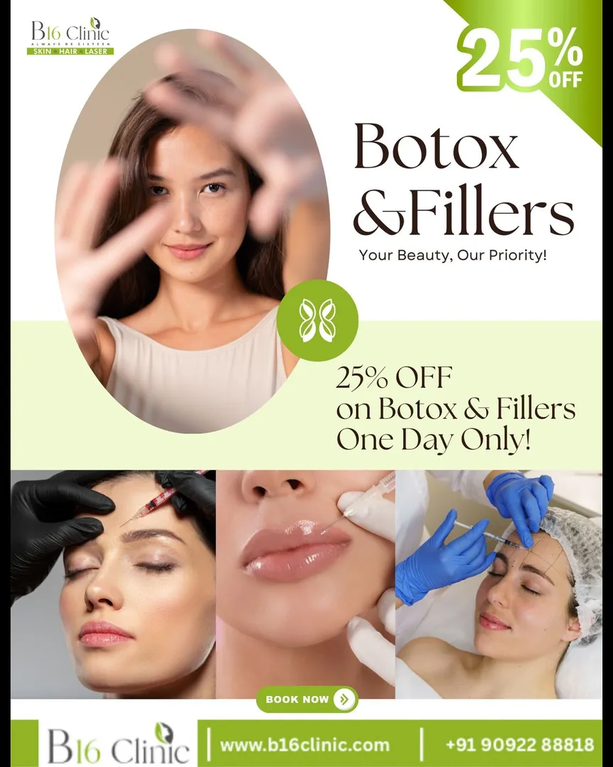 Botox Treatment in Coimbatore β B16 Clinic