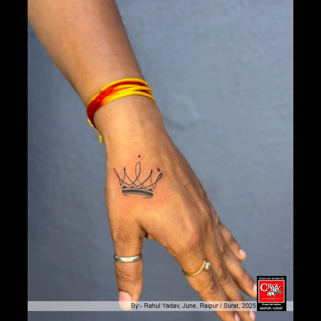 EVERY SCAR TELLS A STORY EVERY CROWN MARKS A VICTORY👑
A crown tattoo isn’t just about royal...
