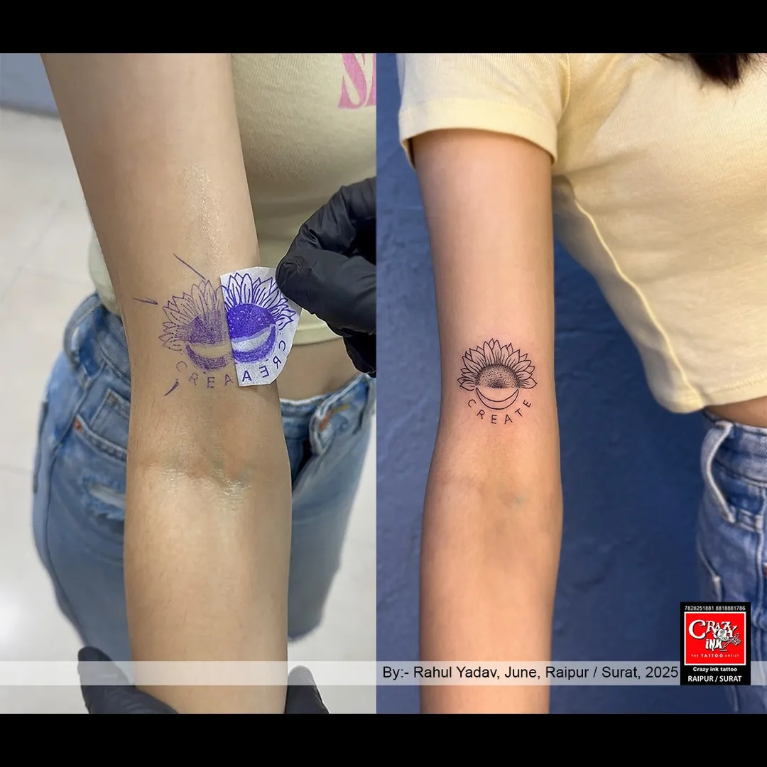 BLOOM WHERE YOR ARE AND CREATE YOUR OWN SUNSHINE🌞🌻
This beautiful sunflower tattoo with the ...