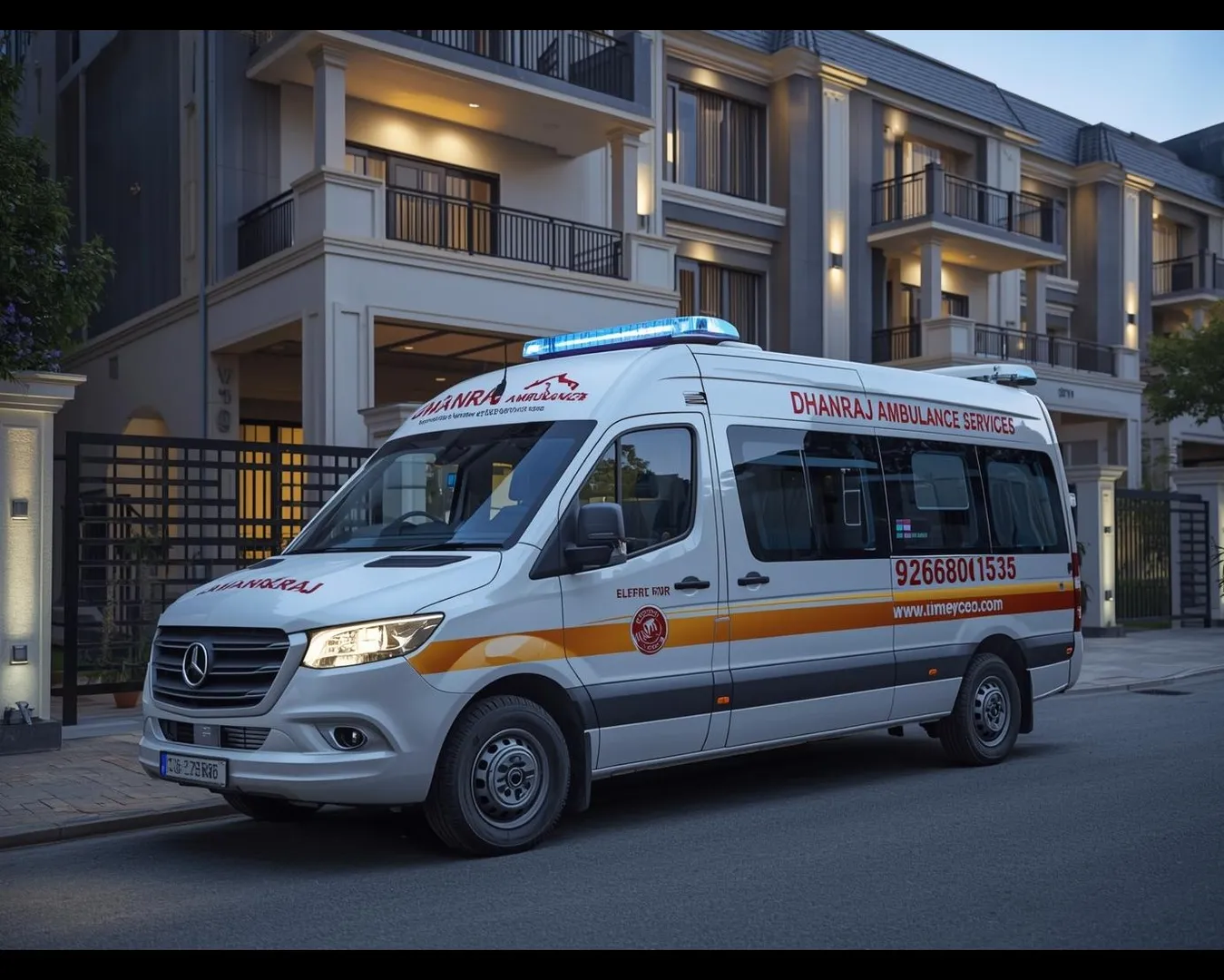Ambulance services in Assotech Orion Tower Gurugram 24/7