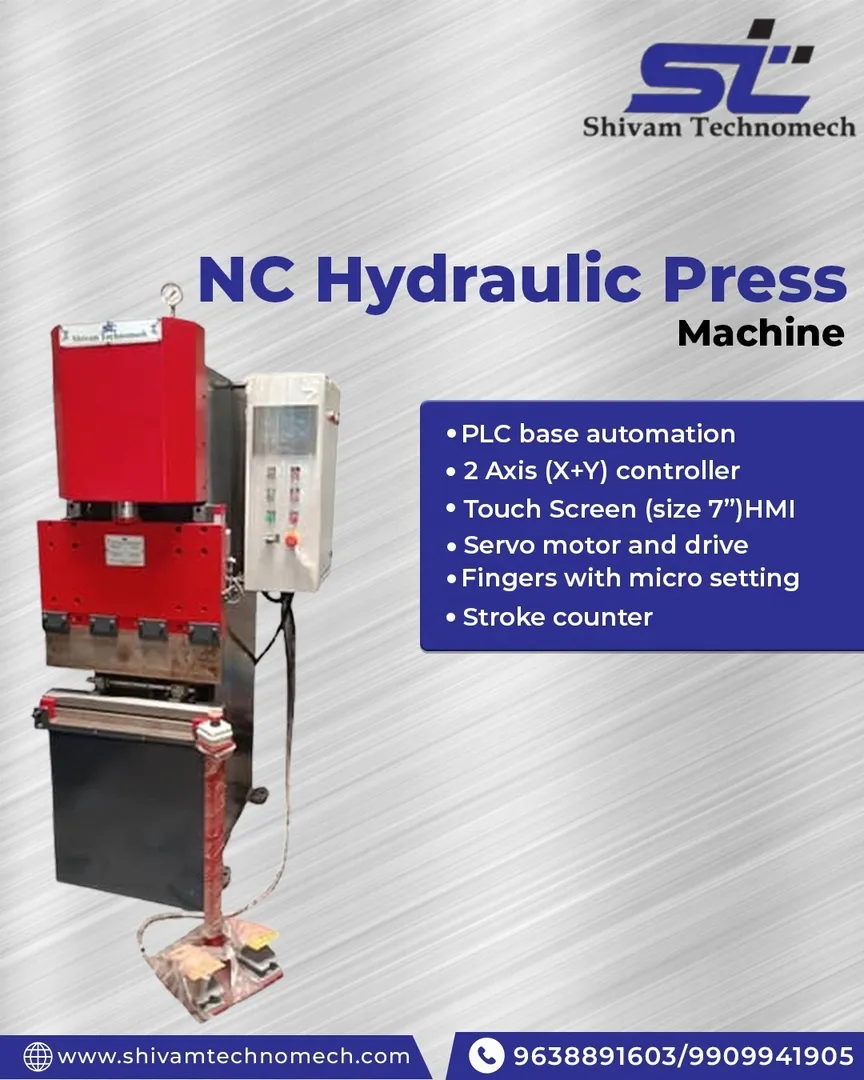 Top NC Hydraulic Press Machines Manufacturers in India.