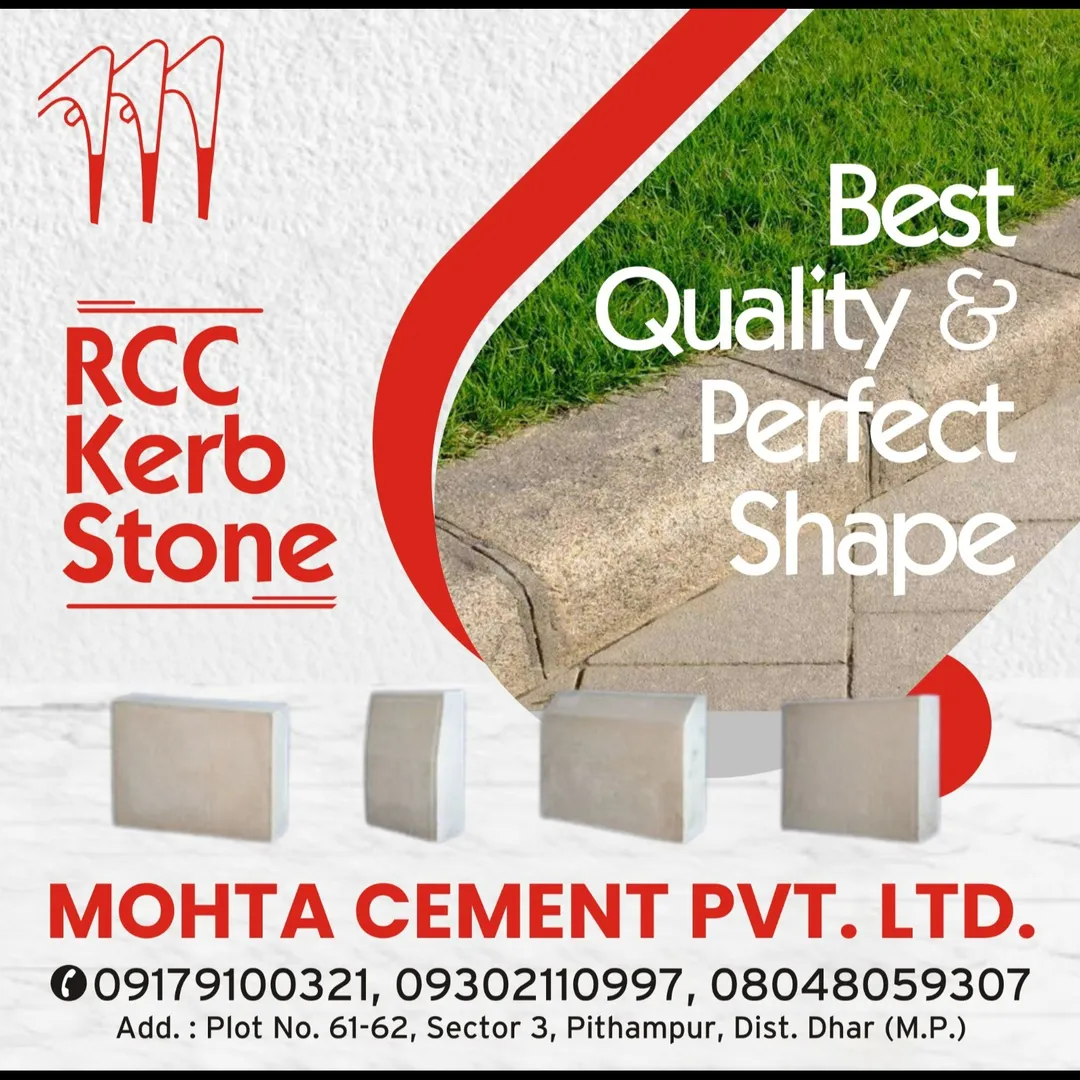 Premium Kerb Stone Trader In Indore
Mohta Cement Pvt Ltd is a leading premium kerb stone trader in ...