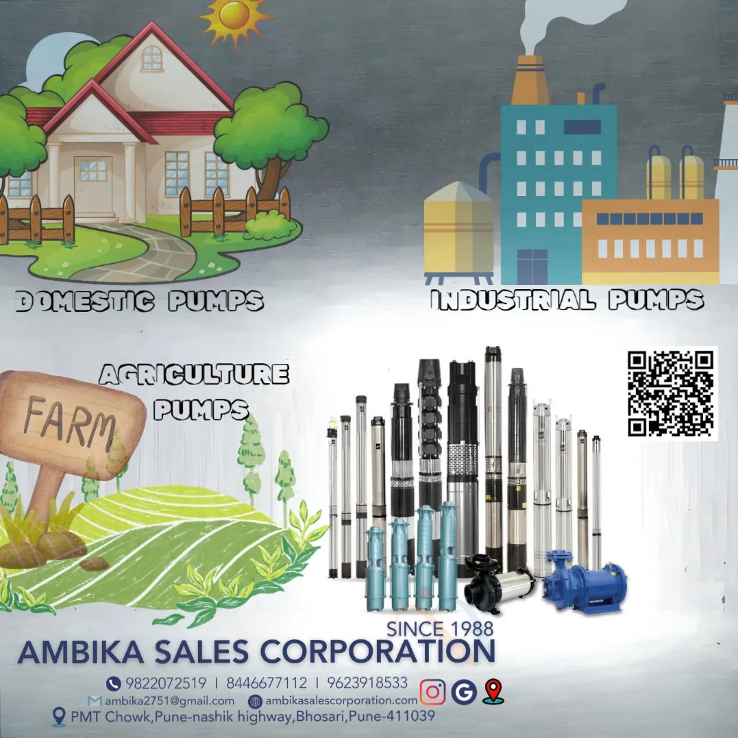 Domestic,Industrial, Agricultural pumps