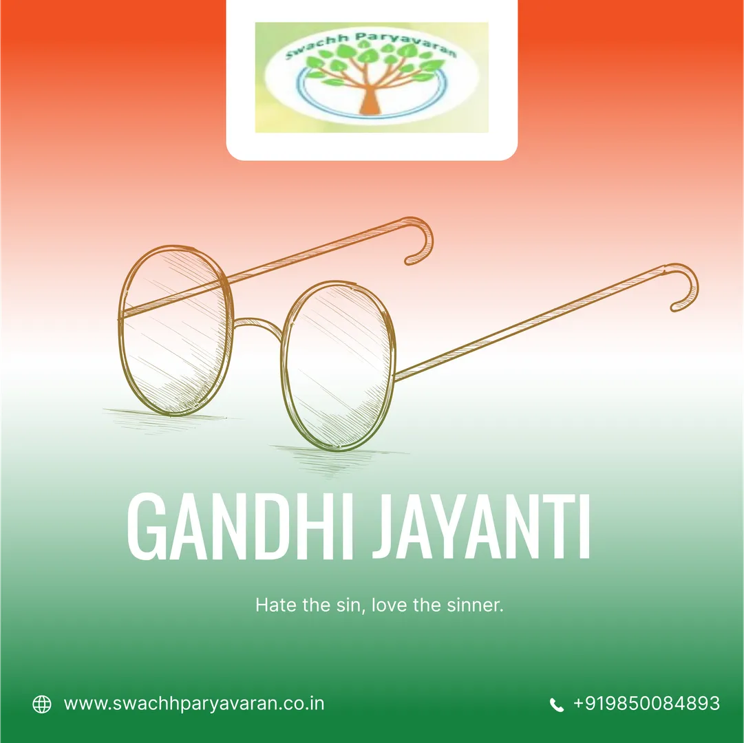 🌿 “Be the change that you wish to see in the world.” – Mahatma Gandhi On this Gandhi Jayanti, let’s...