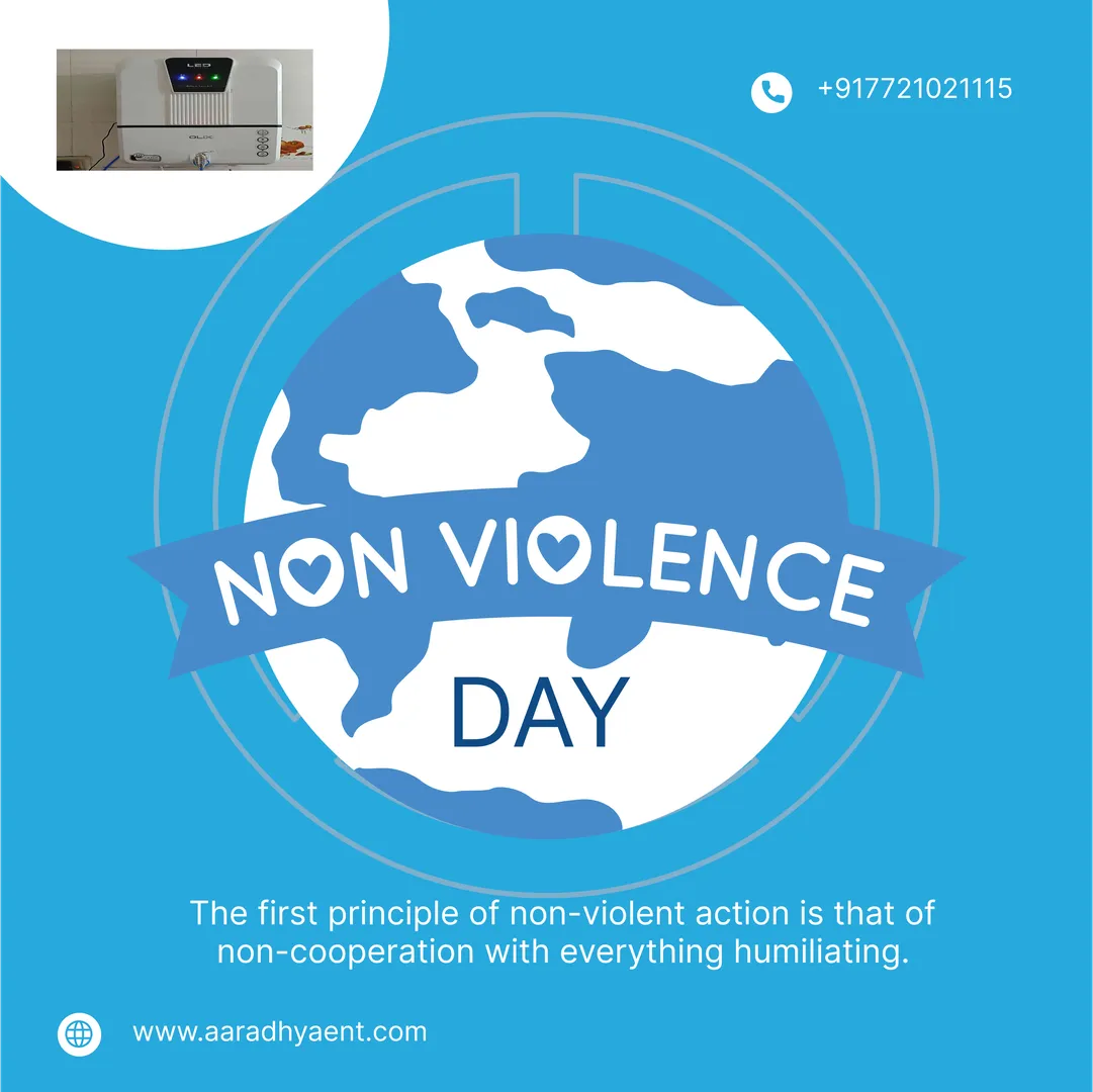 🌿🕊️ On this International Day of Non-Violence, let’s honor Mahatma Gandhi’s vision of peace, toler...