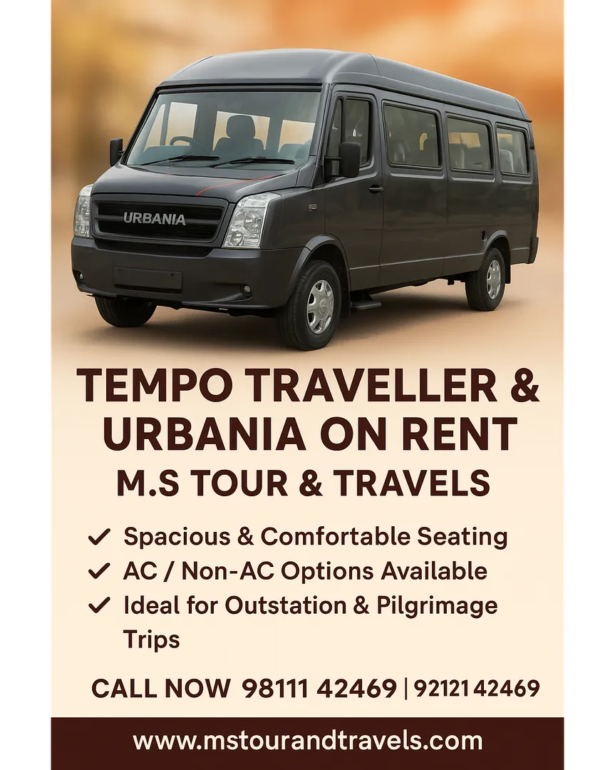 Looking for a comfortable group travel option from Delhi?