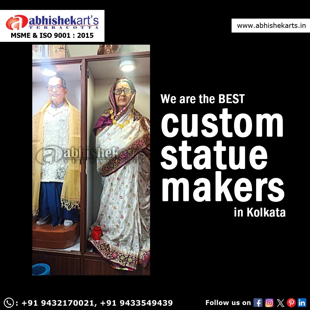 Bring Your Vision to Life with Custom Sculptures in Kolkata ✨
Looking for the best portrait sculptu...