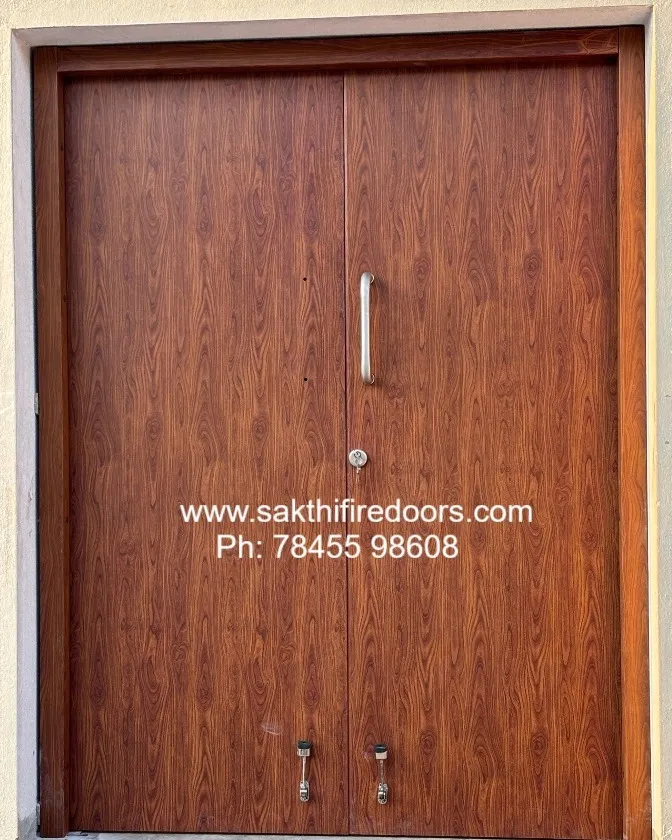 "Wood Finish Steel Door Manufacturer in COimbatore"