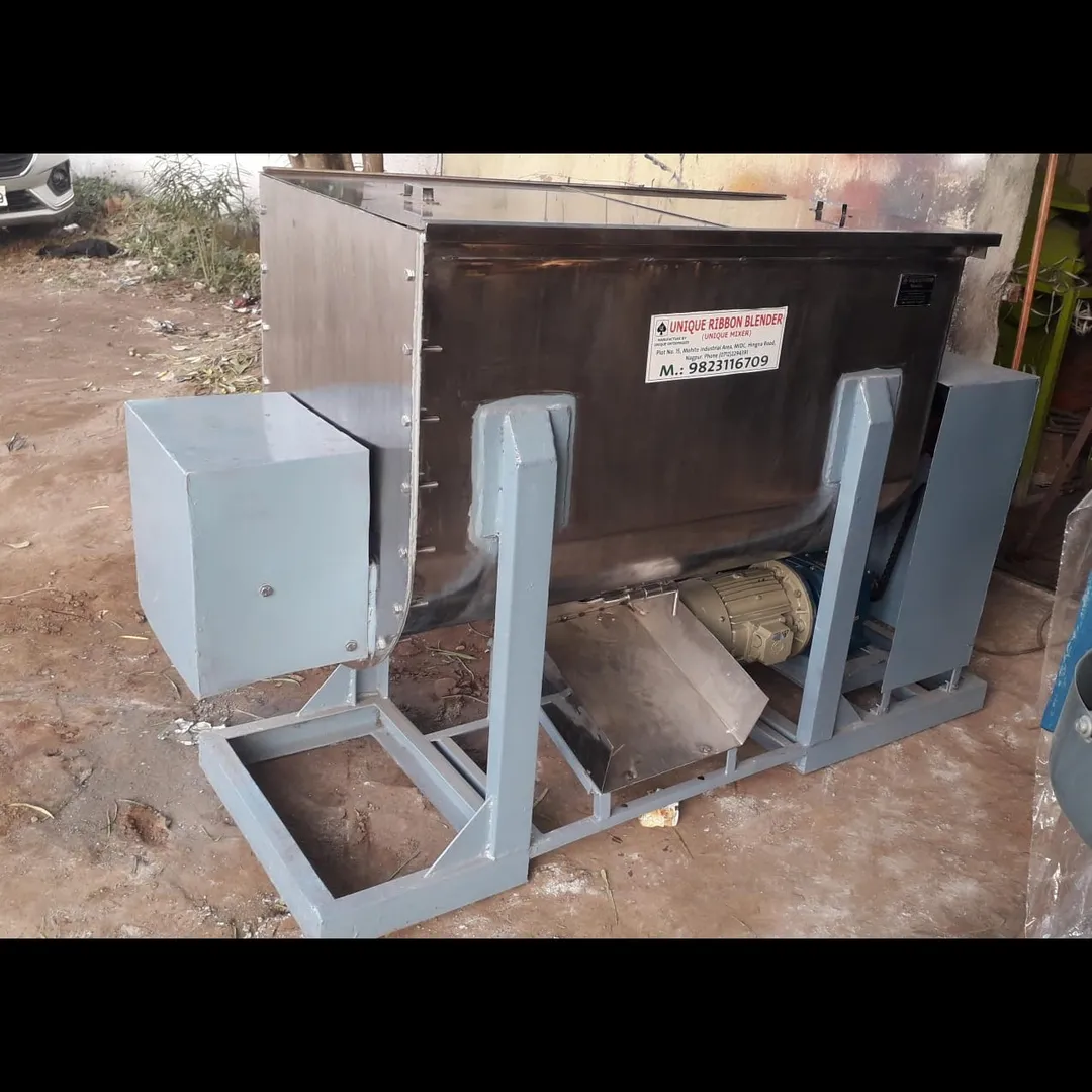 Ribbon Blender for micronutrients and chemical fertilizers machinery manufacturers and Suppliers in ...