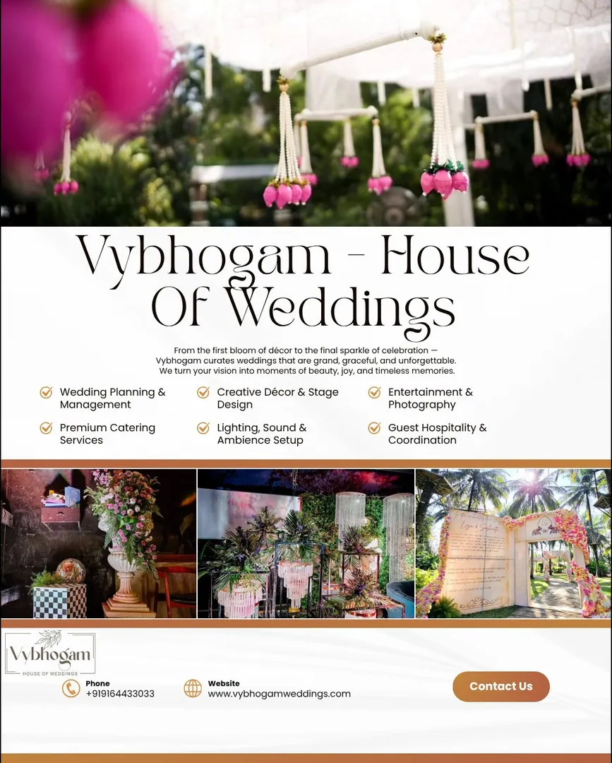 Vybhogam – House of Weddings | Leading Wedding Planners in Bangalore