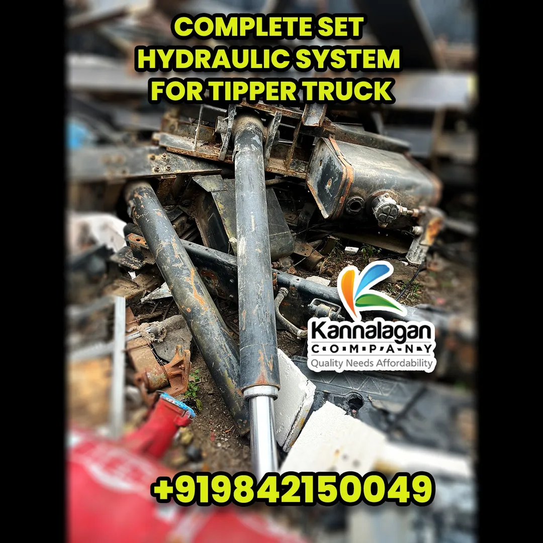 Hydraulic System for Tipper Truck – N. Kannalagan Company, Madurai.