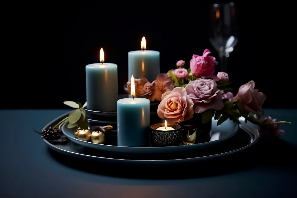 Candles and Flowers Decor in Chandigarh – Add Warmth and Beauty