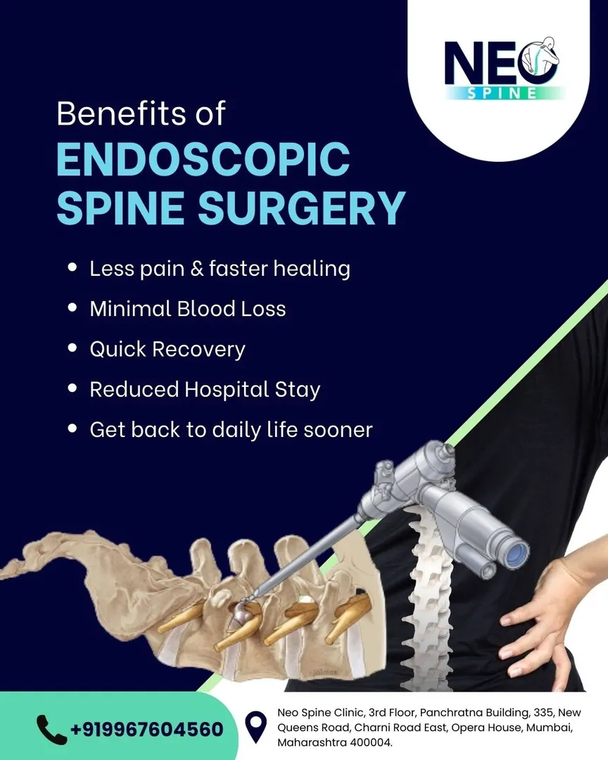 Discover the amazing benefits of Endoscopic Spine Surgery a modern, minimally invasive technique tha...
