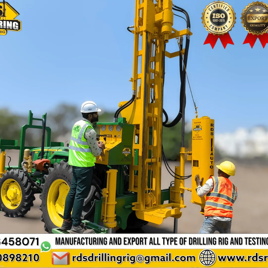 Tractor Mounted Core Drilling Rig Surat
