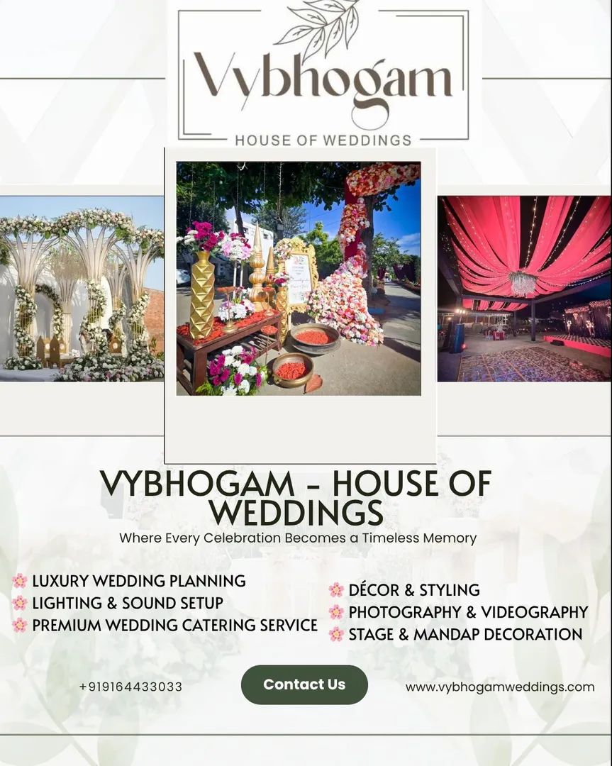 Vybhogam – House of Weddings | Expert Wedding Planners in Bangalore