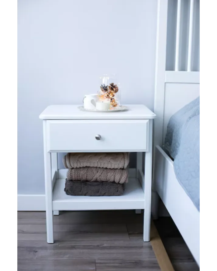 Bedside Table with Drawer in Koregaon Park – Crafted for Subtle Elegance