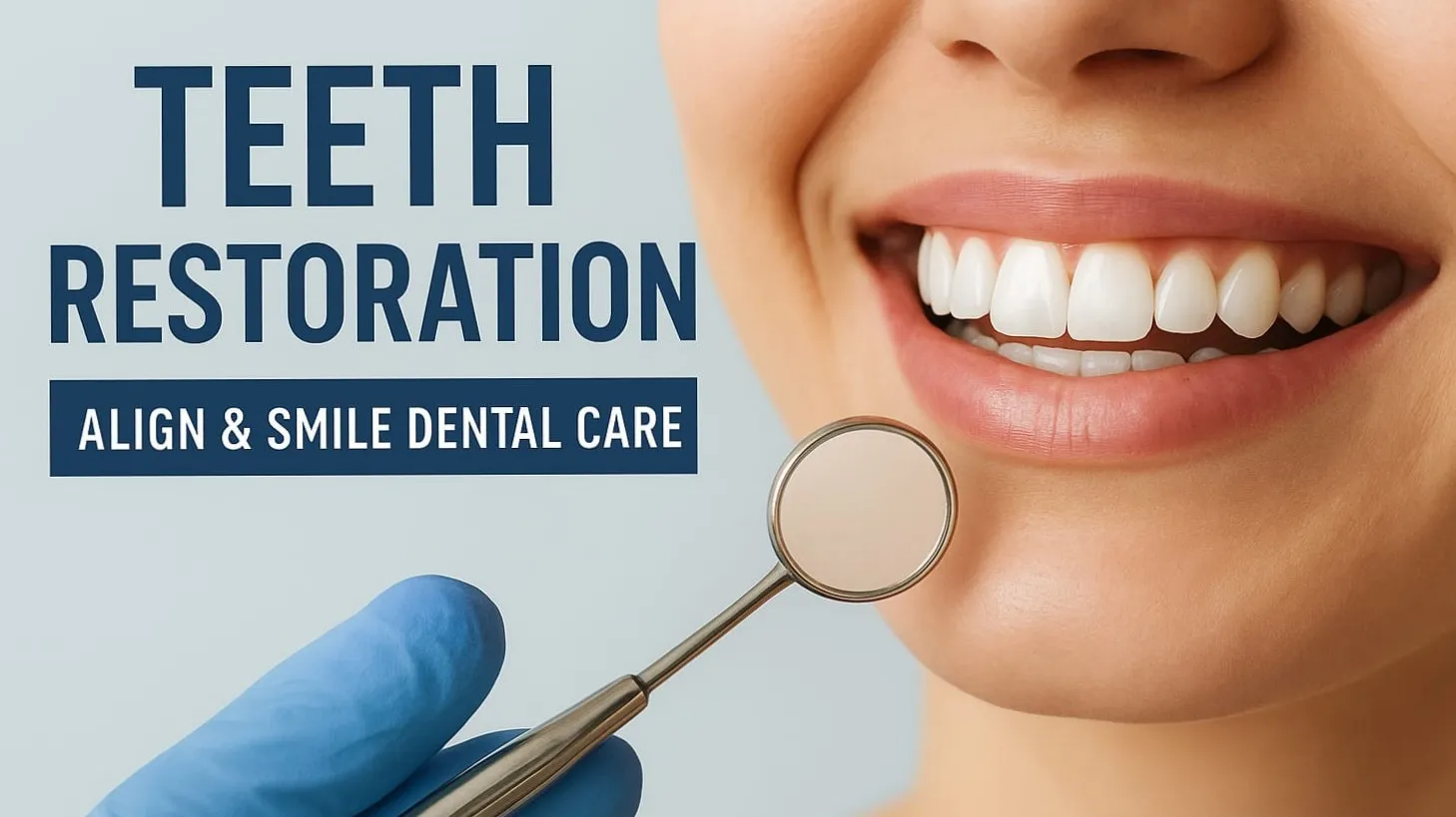 Best Teeth Restoration in Noida | Dental Fillings, Crowns & Veneers – Align & Smile Dental Care