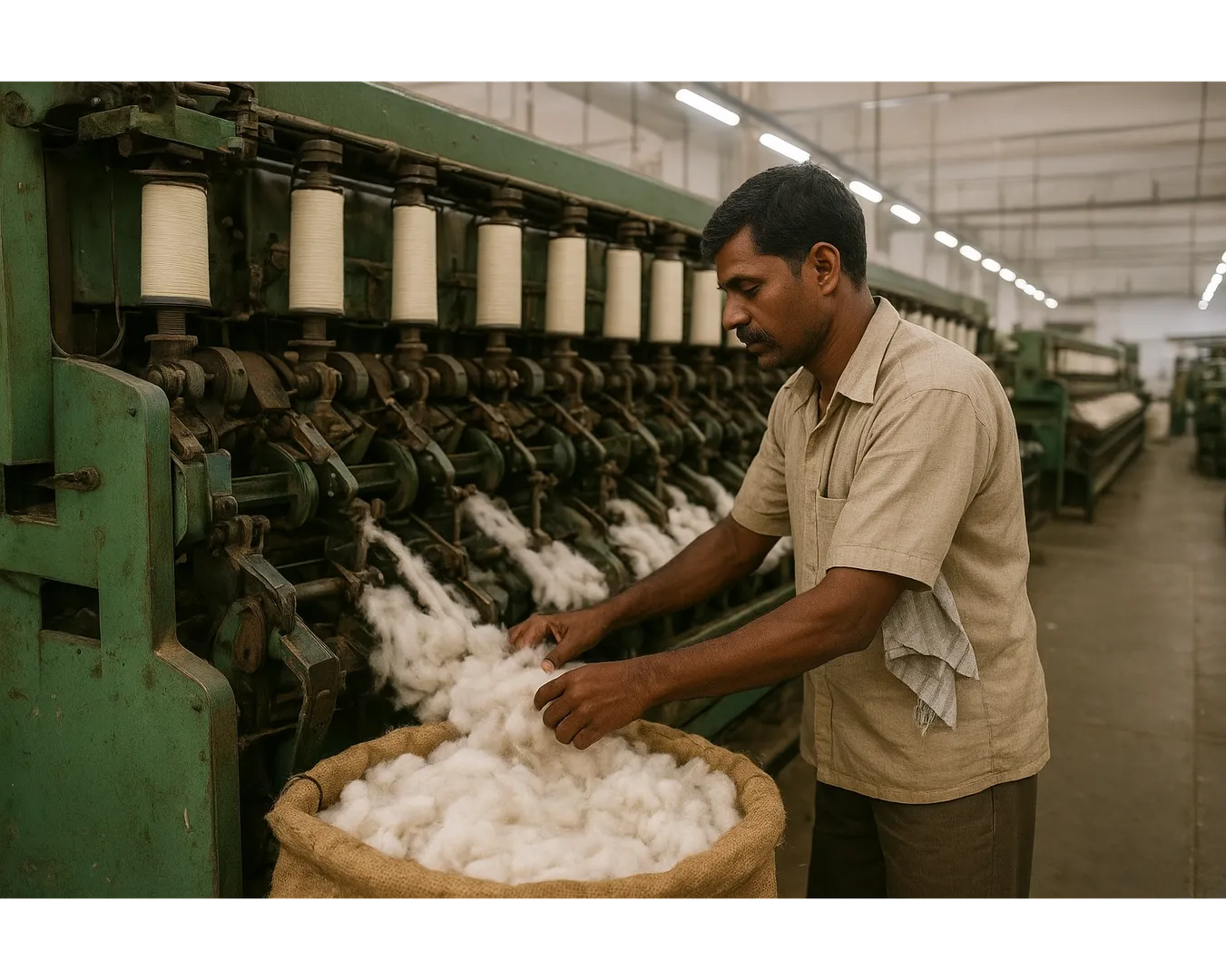 RAW COTTON BALES
