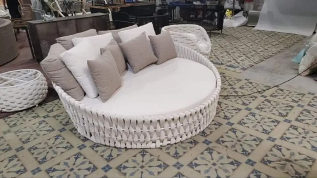 Outdoor Rope Sofa Lounge in Delhi – Blending Craftsmanship and Comfort