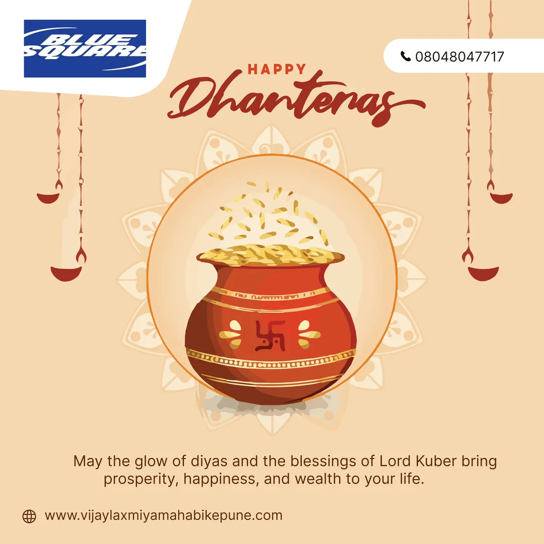 🪔✨ May this Dhanteras bless your home with endless wealth, happiness, and good health. Let the ligh...
