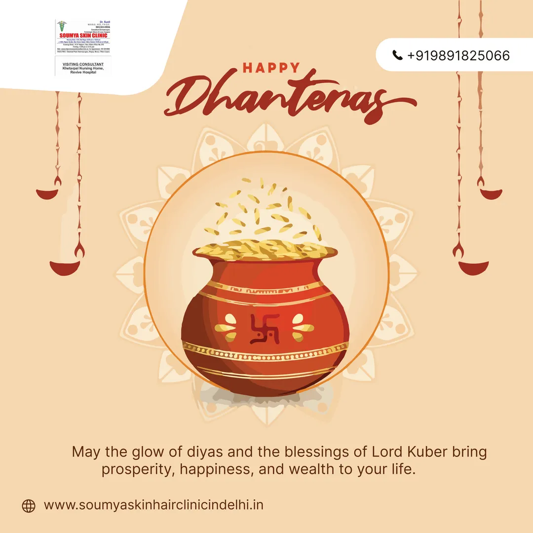 🪔✨ May this Dhanteras bless your home with endless wealth, happiness, and good health. Let the ligh...