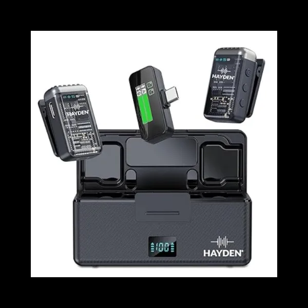 HAYDEN HY-MIC2 Wireless Lavalier Mic Type-C