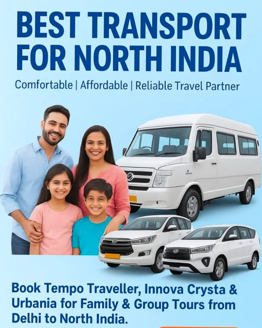 Best Transport Rate for North India Tours