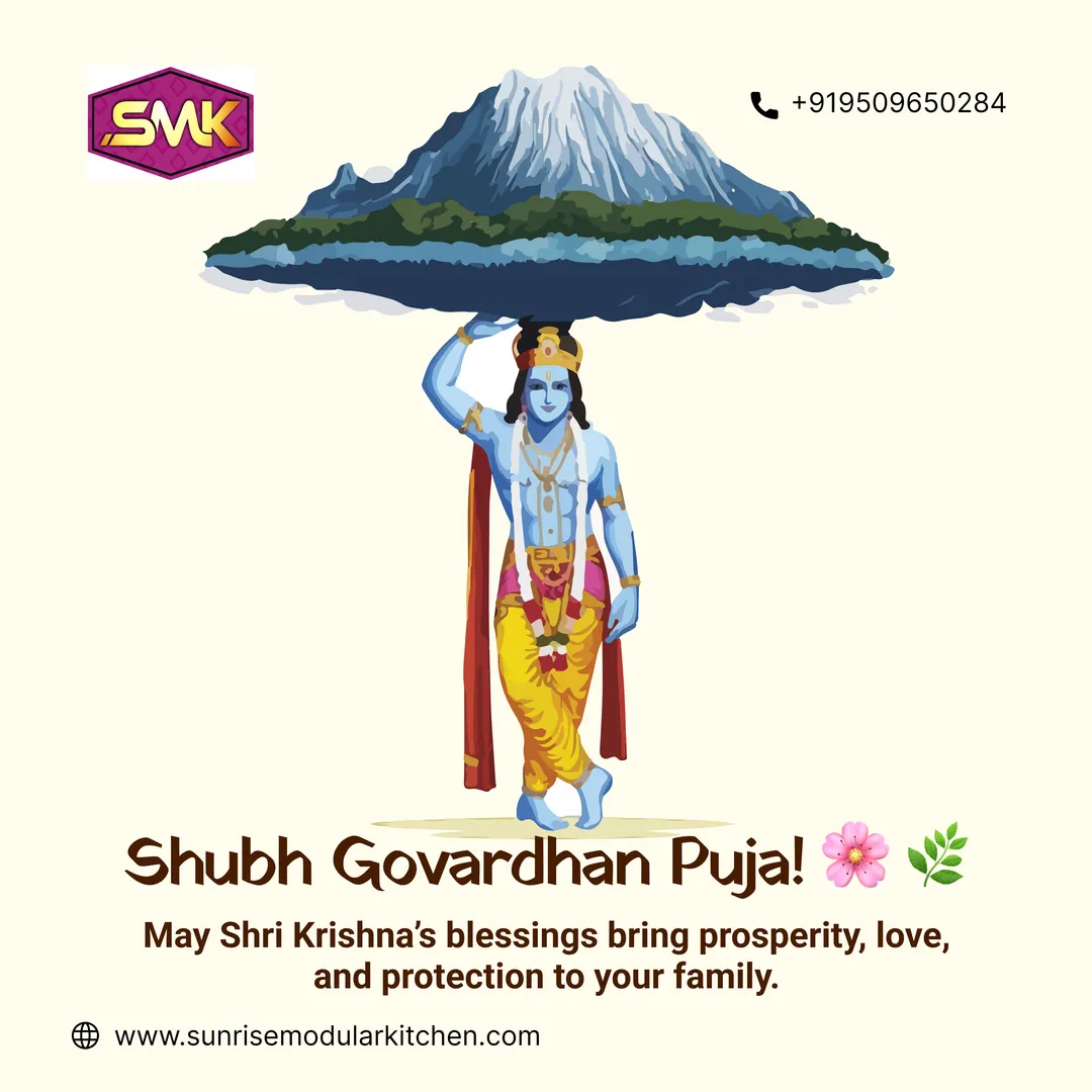 🙏✨ Let’s celebrate Govardhan Puja by offering gratitude to nature and the divine. May Lord Krishna ...