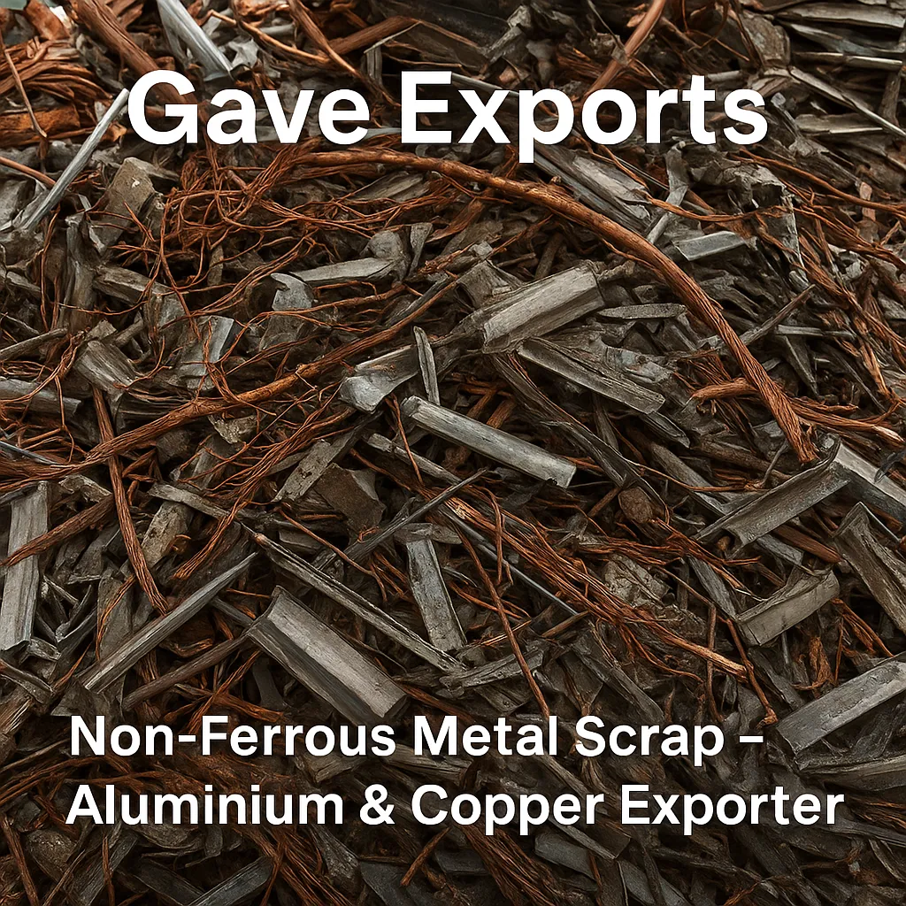 Reliable Supplier of Non-Ferrous Metal Scrap β Aluminium & Copper Exporter from India