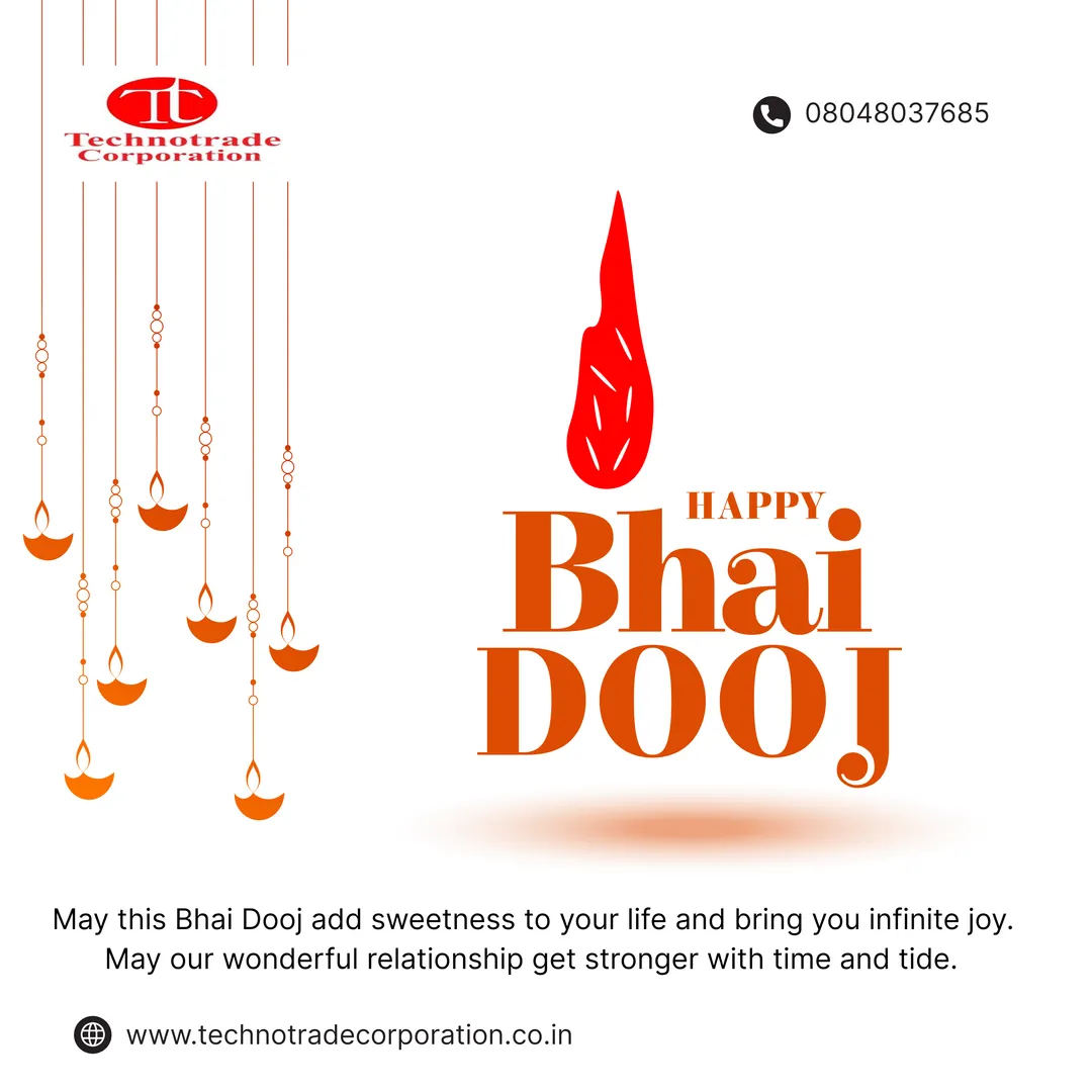 👫✨ On this Bhai Dooj, let’s celebrate the beautiful bond of love and protection between brothers an...