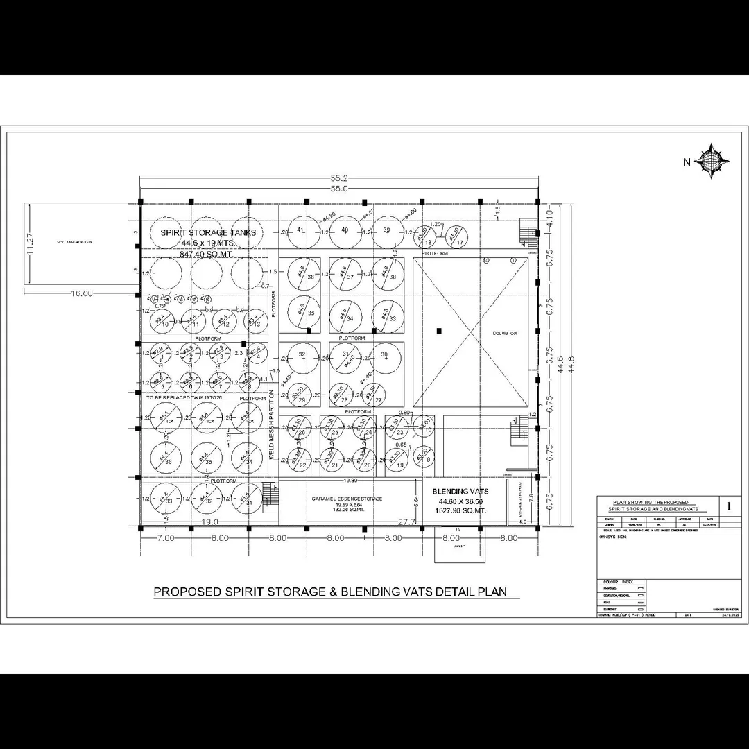 Spirit drawing work details : Beer Spirit Drawing – Work Details (Distillation / Brewing Process)1. ...