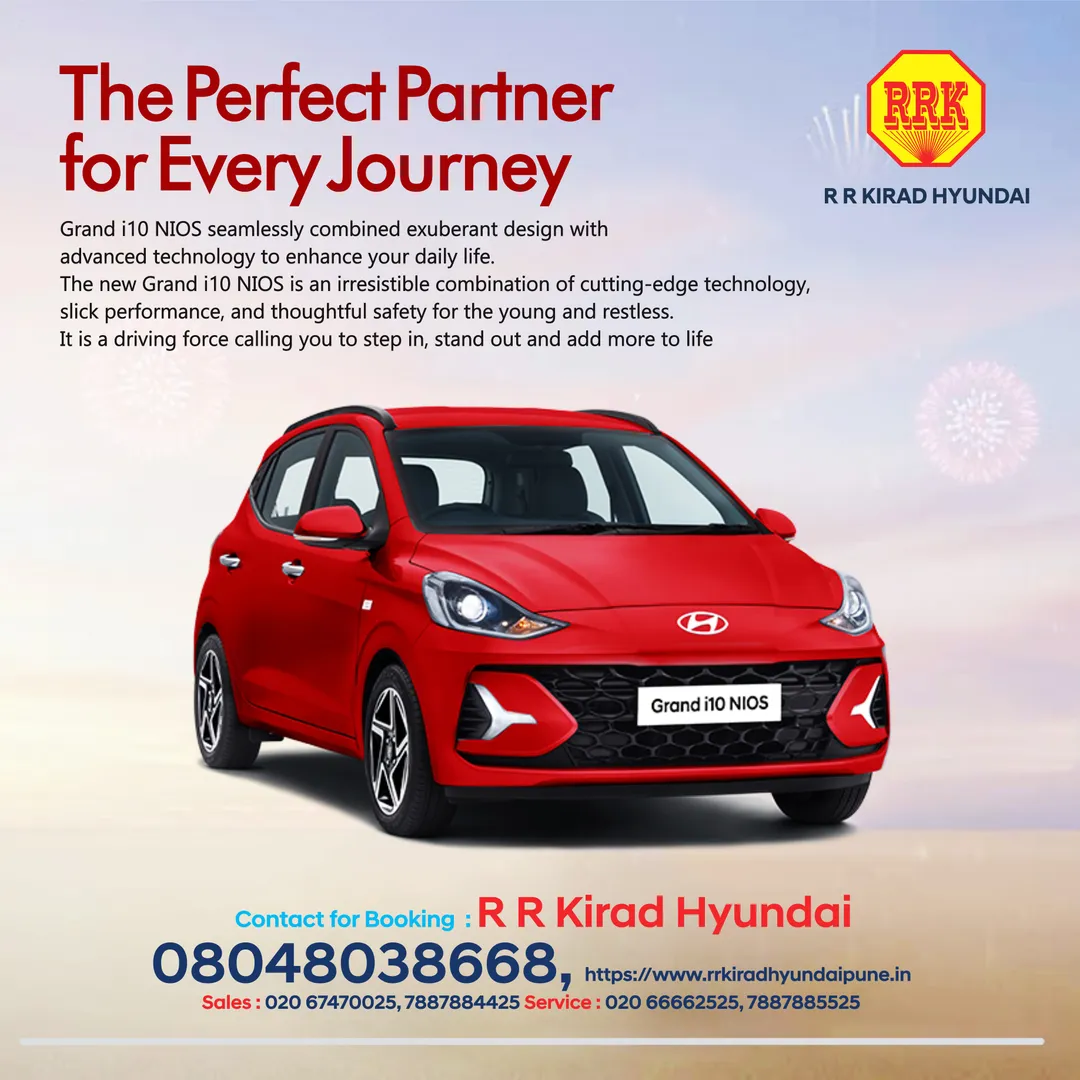 The Perfect Partner for Every Journey! Best Hyundai Car Grand i10 NIOS