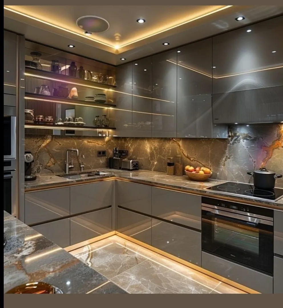 Customized Modular Kitchen in Greater Noida- Wallcraft.Modular kitchen designs, Modern kitchen ideas...