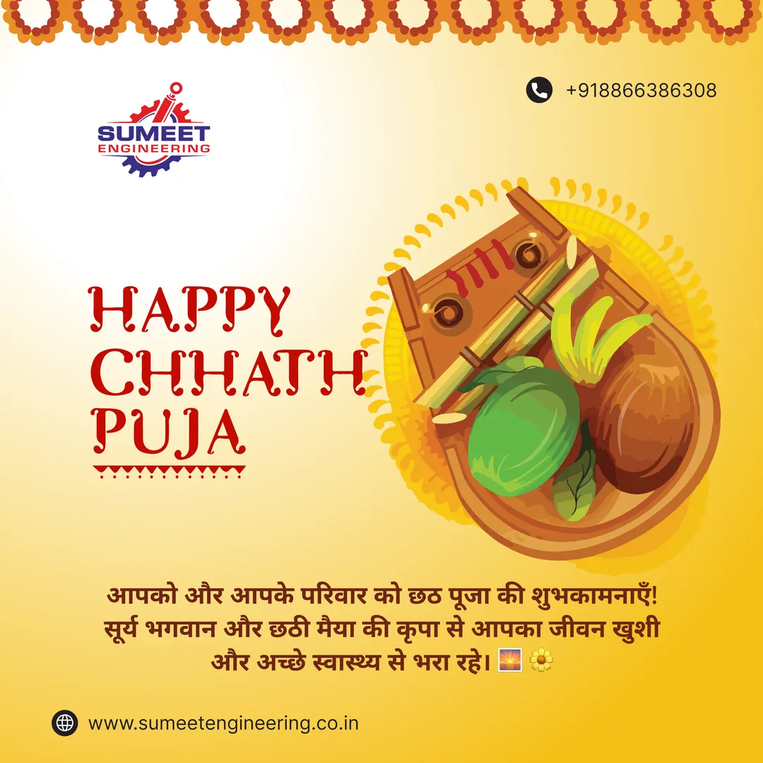 π
May the divine blessings of Chhathi Maiya bring happiness, prosperity, and health to you and your...