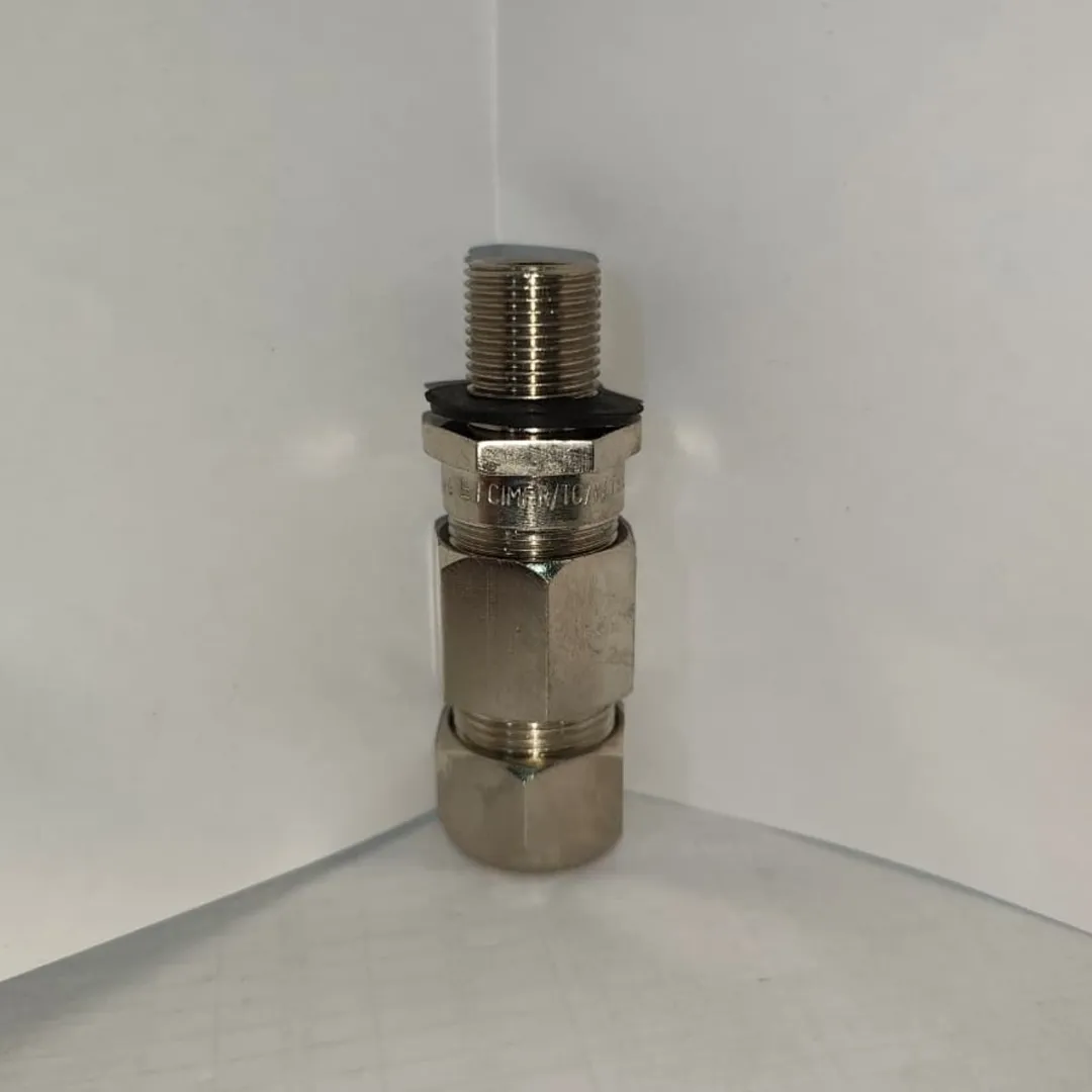 Double Compression flameproof type Cable Glands Manufacturer in Bangalore