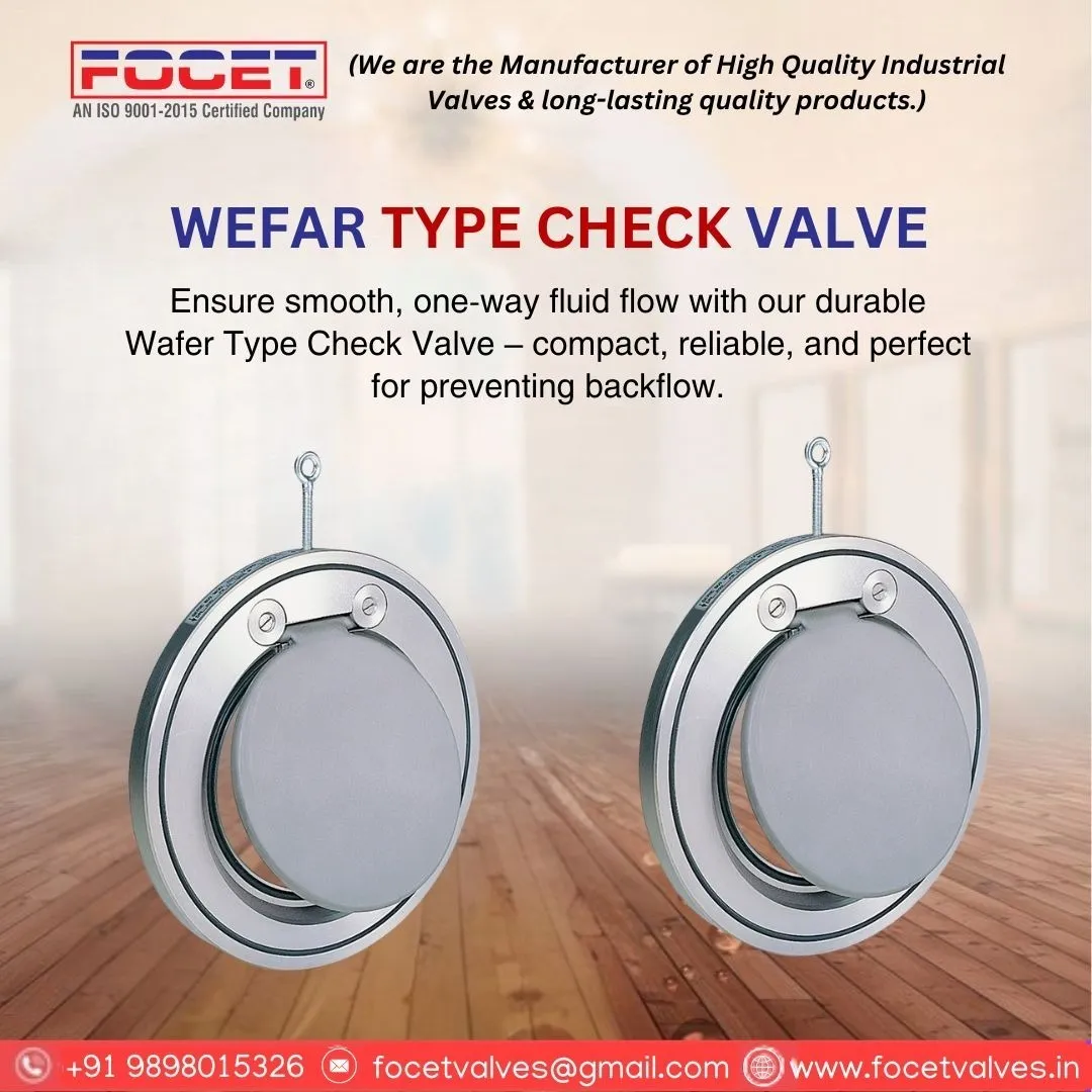 Wefar Type Check Valve Manufacturer in India.