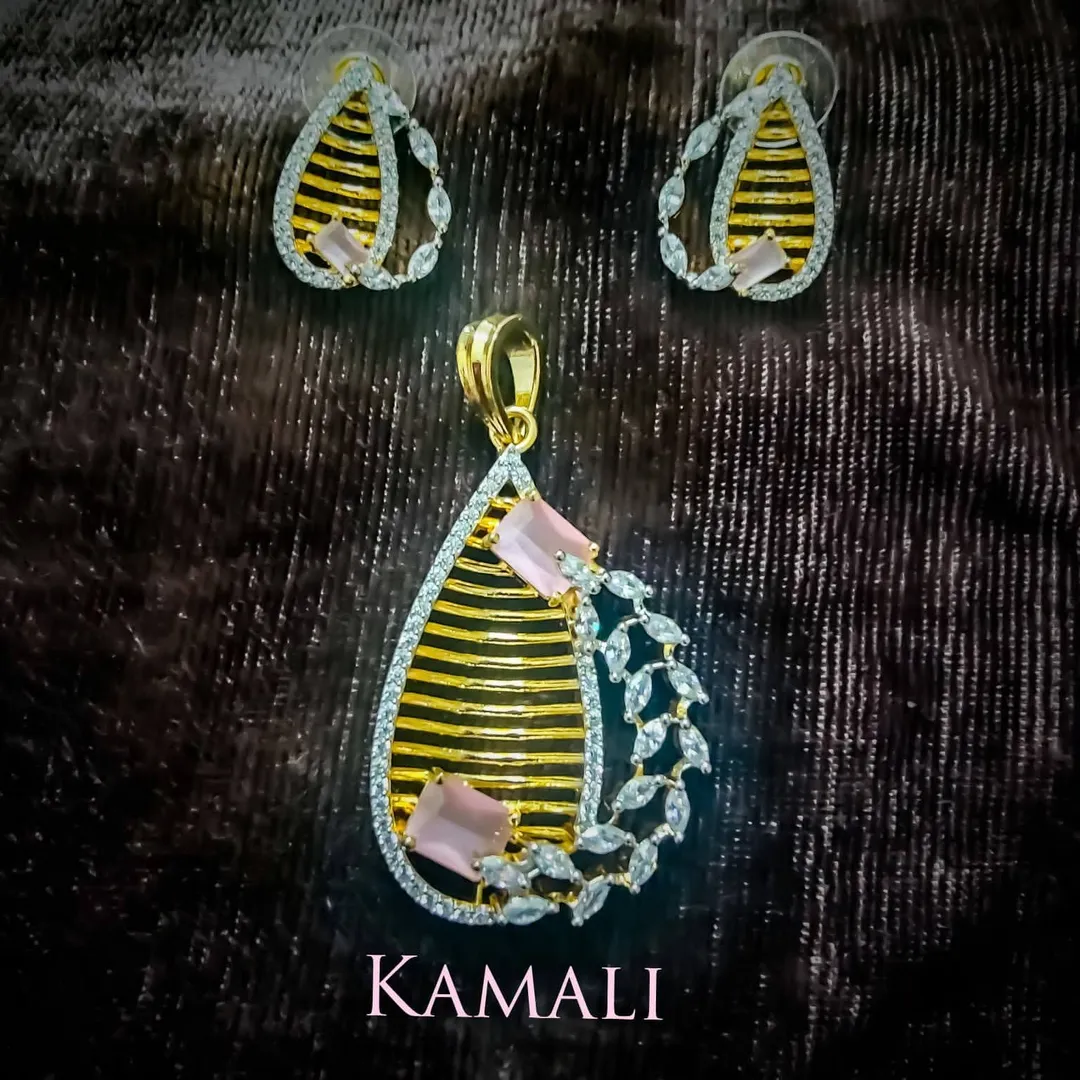 Fancy Pendant Sets
Kamali Queen Lazuli Collections
Fashion out of Five Metals (Impon Jewellery) an...