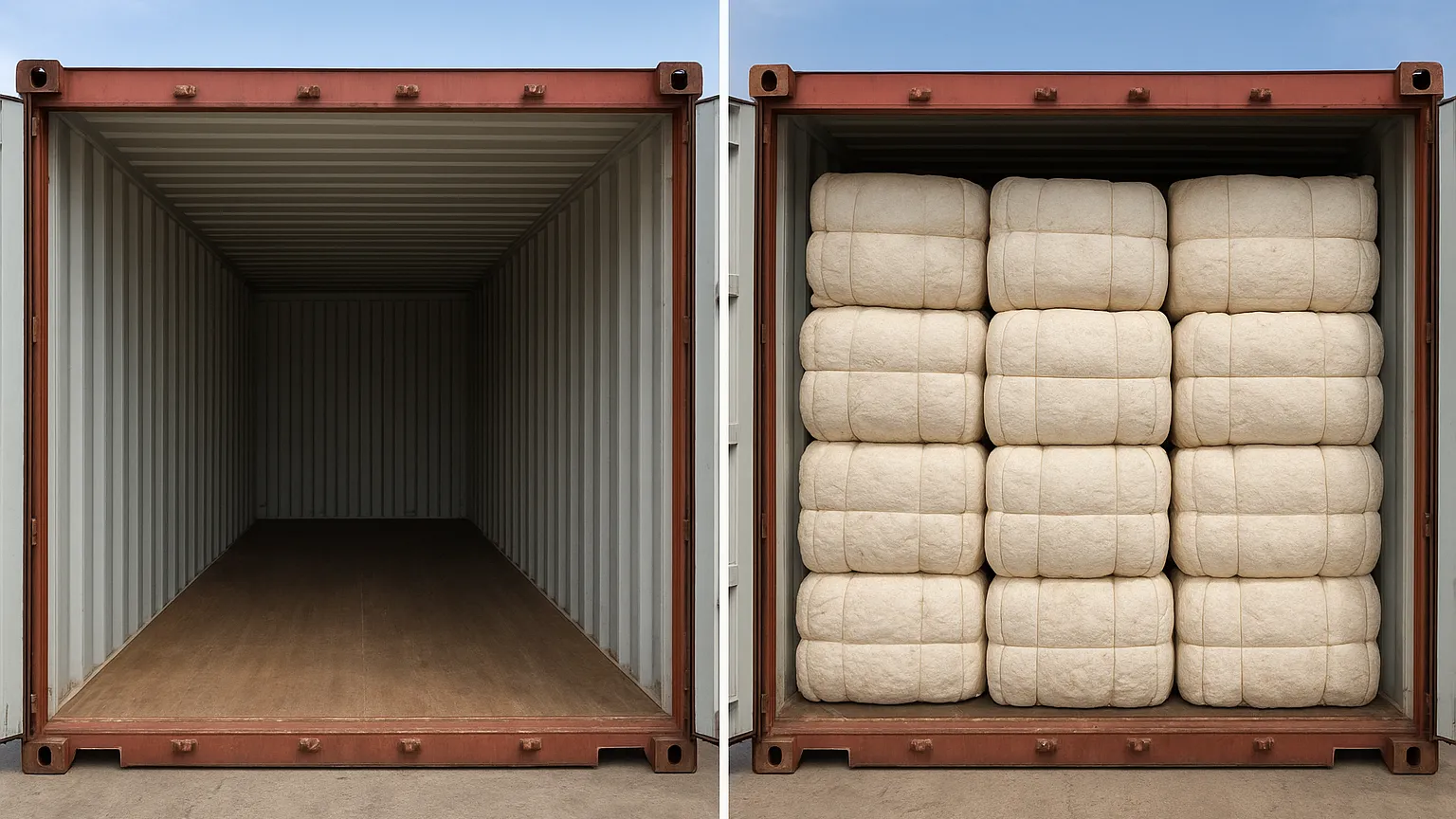 “From Empty to Export Ready 🚢”