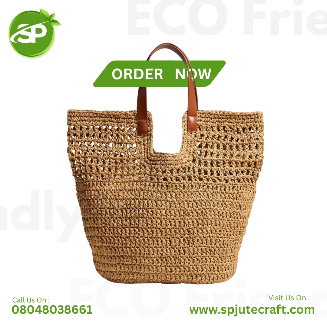Style That Speaks Sustainability With SP Jute Craft Bags!