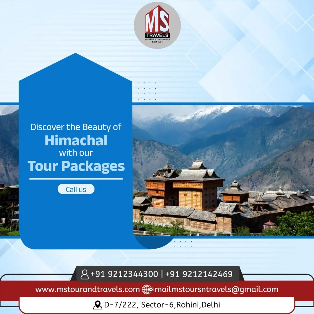 Exclusive Shimla Manali Chandigarh Tour Package – 7 Days from Delhi | MS Tour & Travels