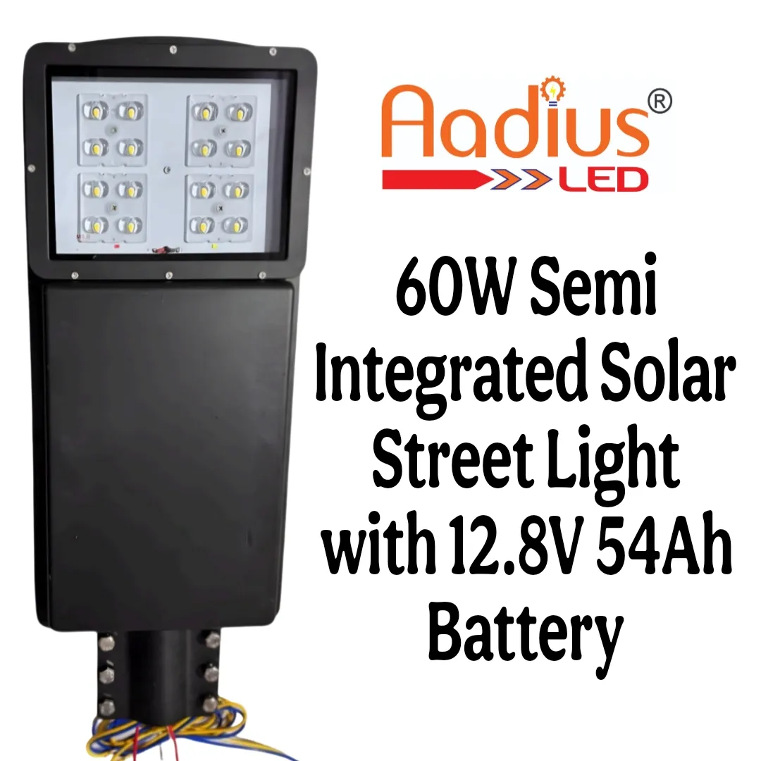 60W Semi Integrated Solar Street Light