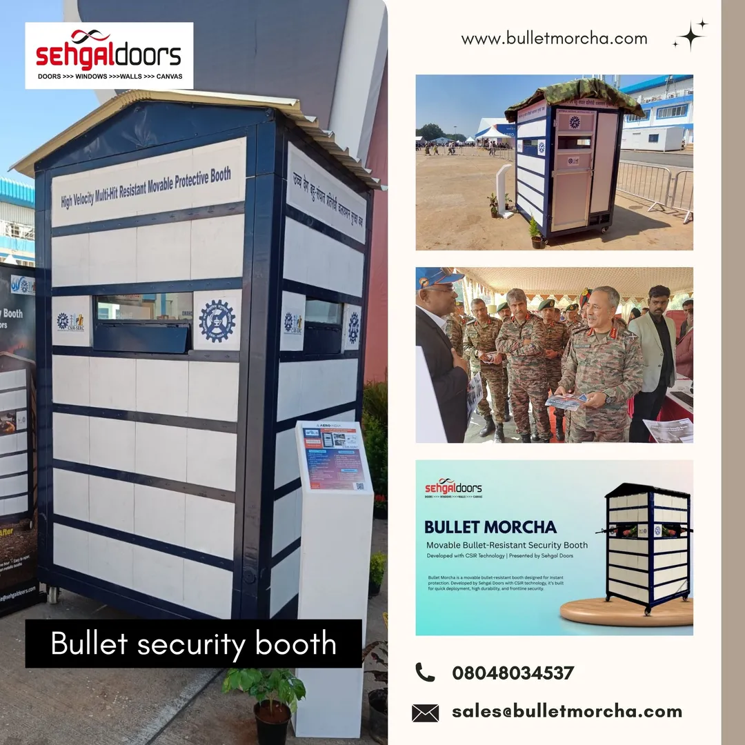 Bullet-Resistant Security Booth Manufacturer