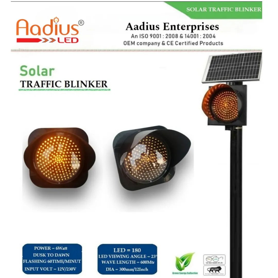 Solar Traffic Led Light