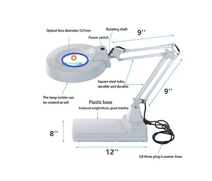 MAGNIFIER 20X TABLE TOP