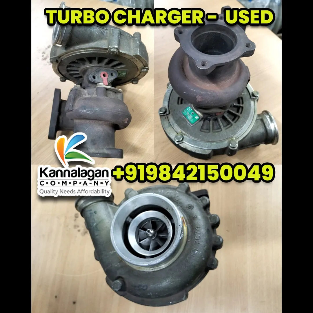 Turbo Charger – Used at N. Kannalagan Company, Madurai.