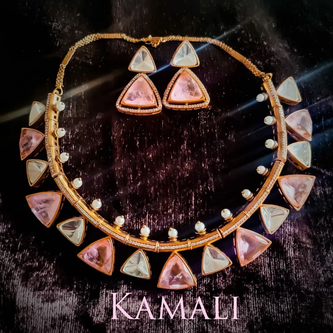 Kundan Jewellery Collections
Kamali Artificial Gold Plated Impon Jewellers
Kamali Queen Radiance Co...