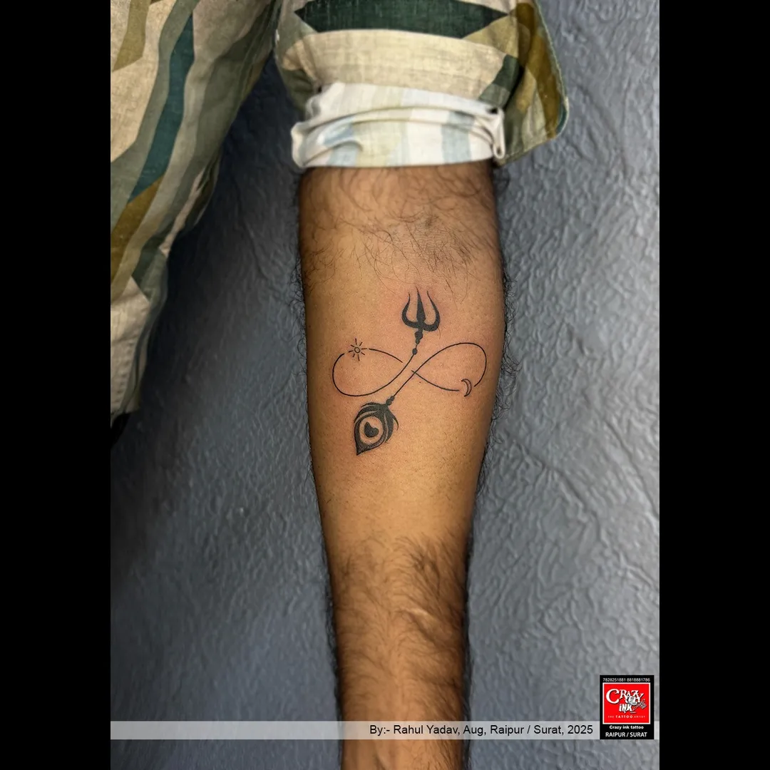 INFINITE VIBES OF MAHADEV ✨🕉️
This tattoo represents Mahadev’s eternal presence and the u...