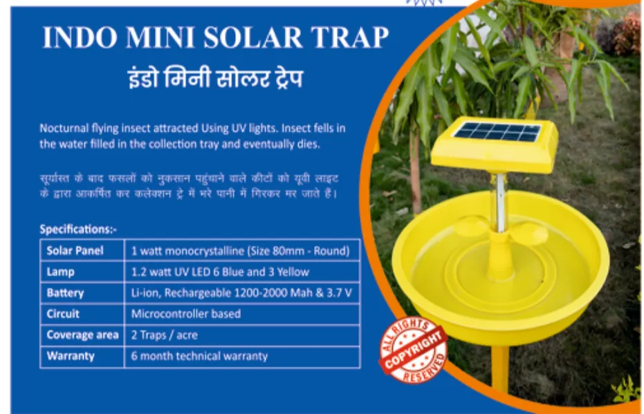 INDO MINI SOLAR TRAP